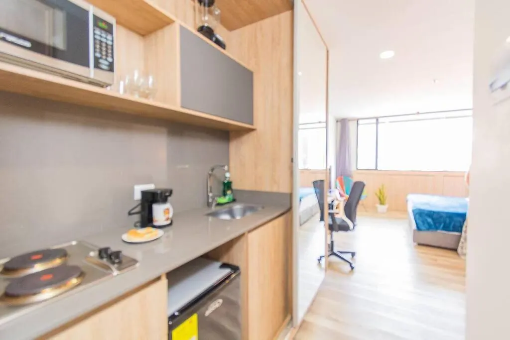 Poblado, Modern Studio, Coworking, A/C, Gym 1411 Medellin 0*,